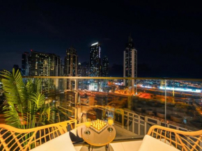 Stylish New 1BR Walk to Burj Khalifa & Dubai Mall